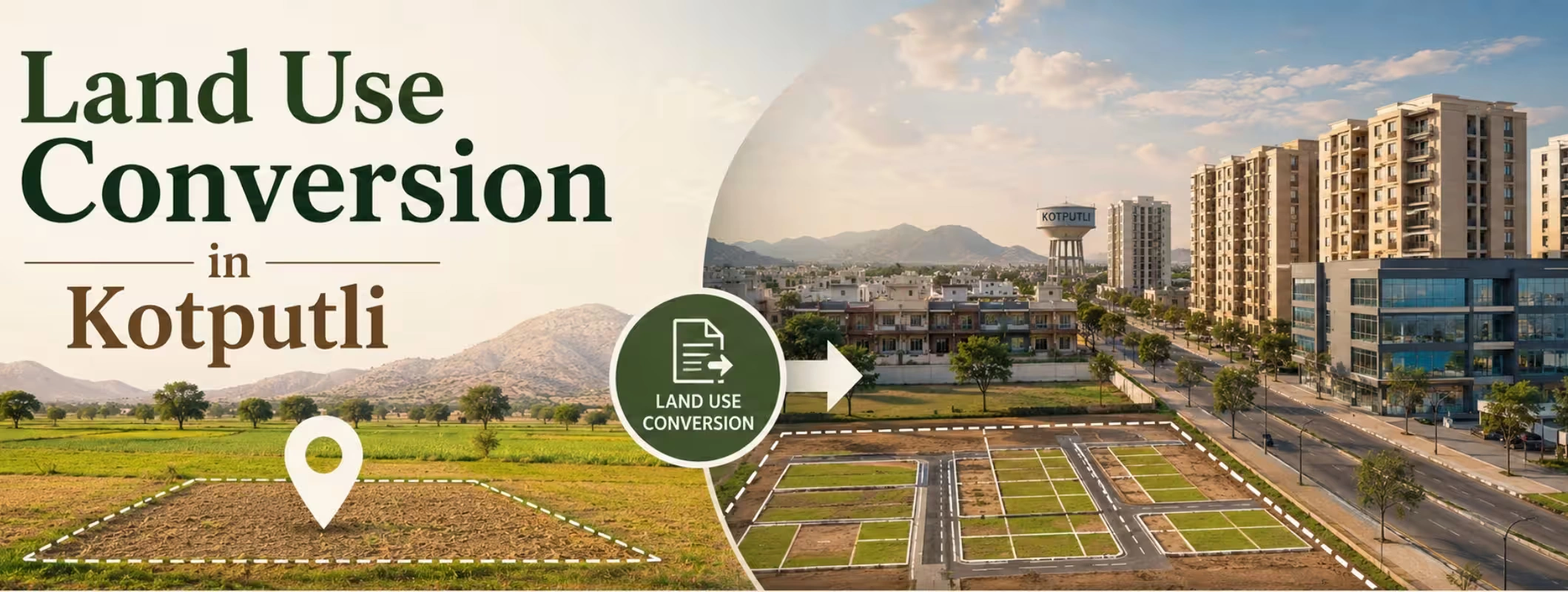 Agricultural Land Conversion Kotputli 