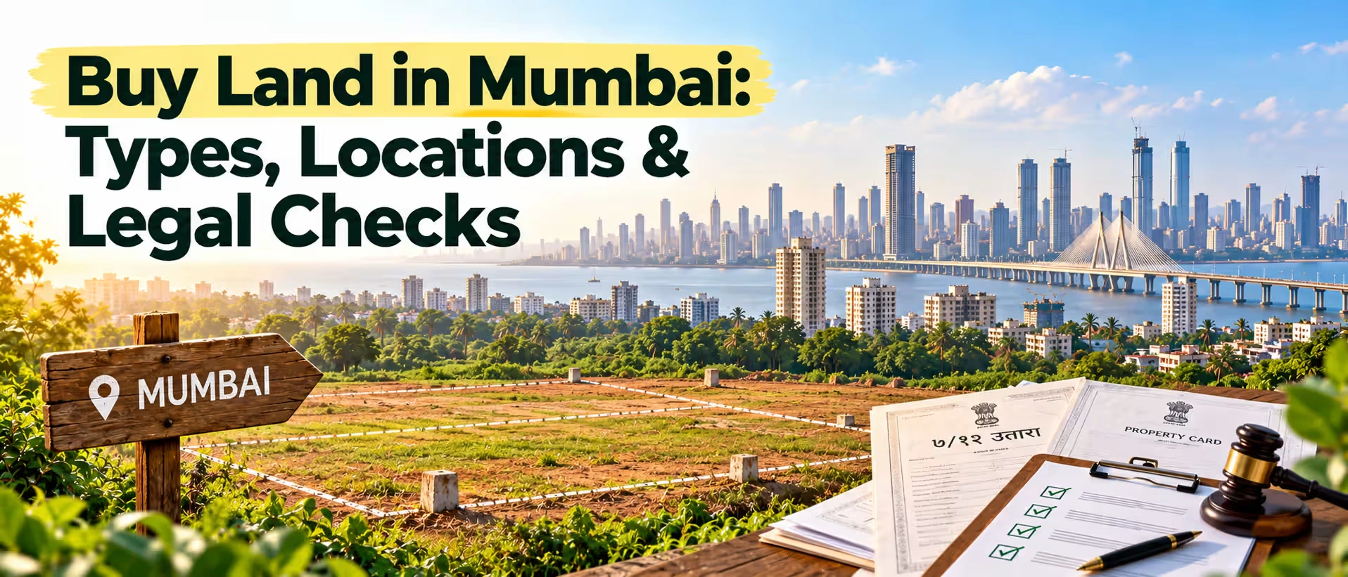 buy land in mumbai
