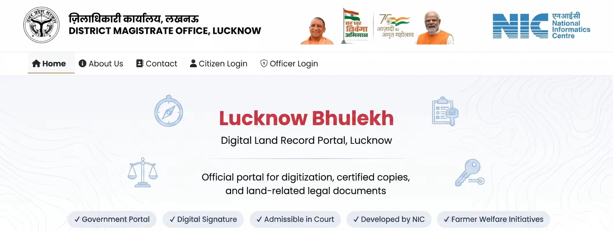 land records Lucknow