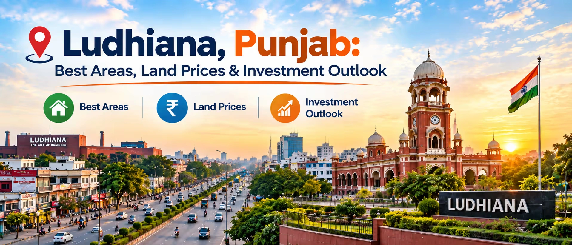 Ludhiana, Punjab Best Areas, Land Prices & Investment