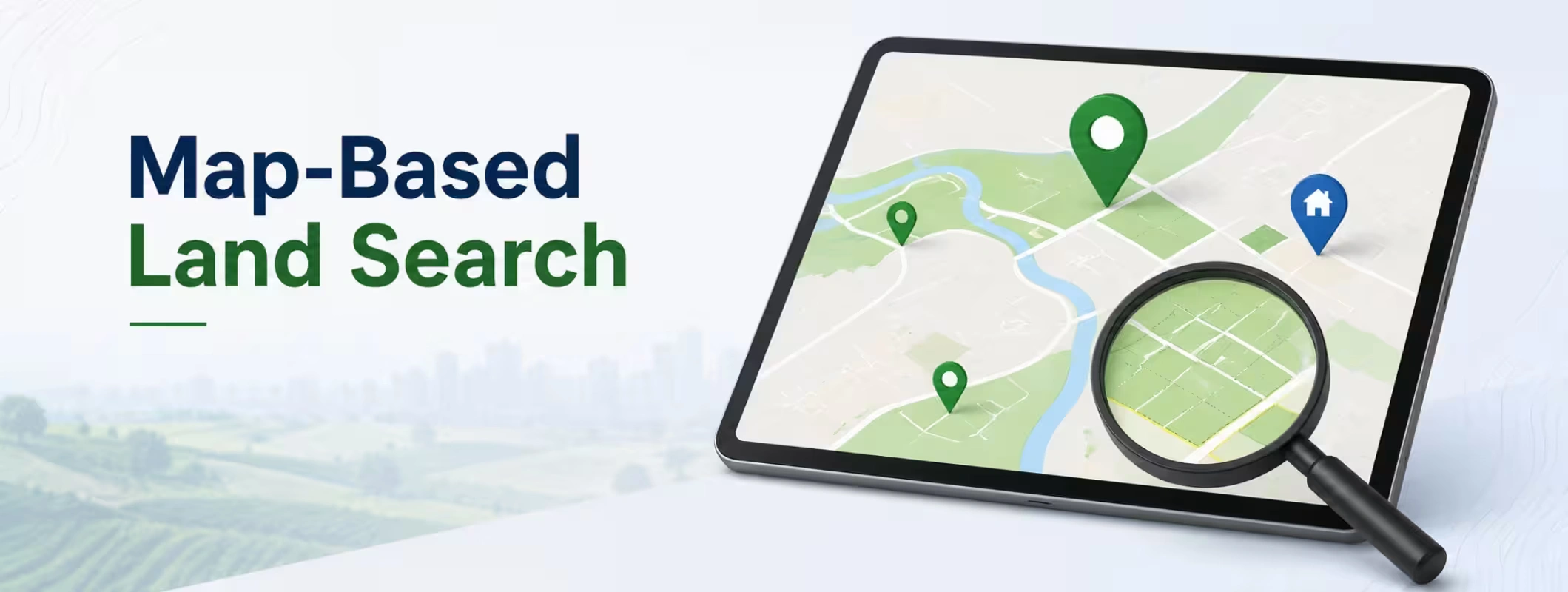 Map Based Land Search India