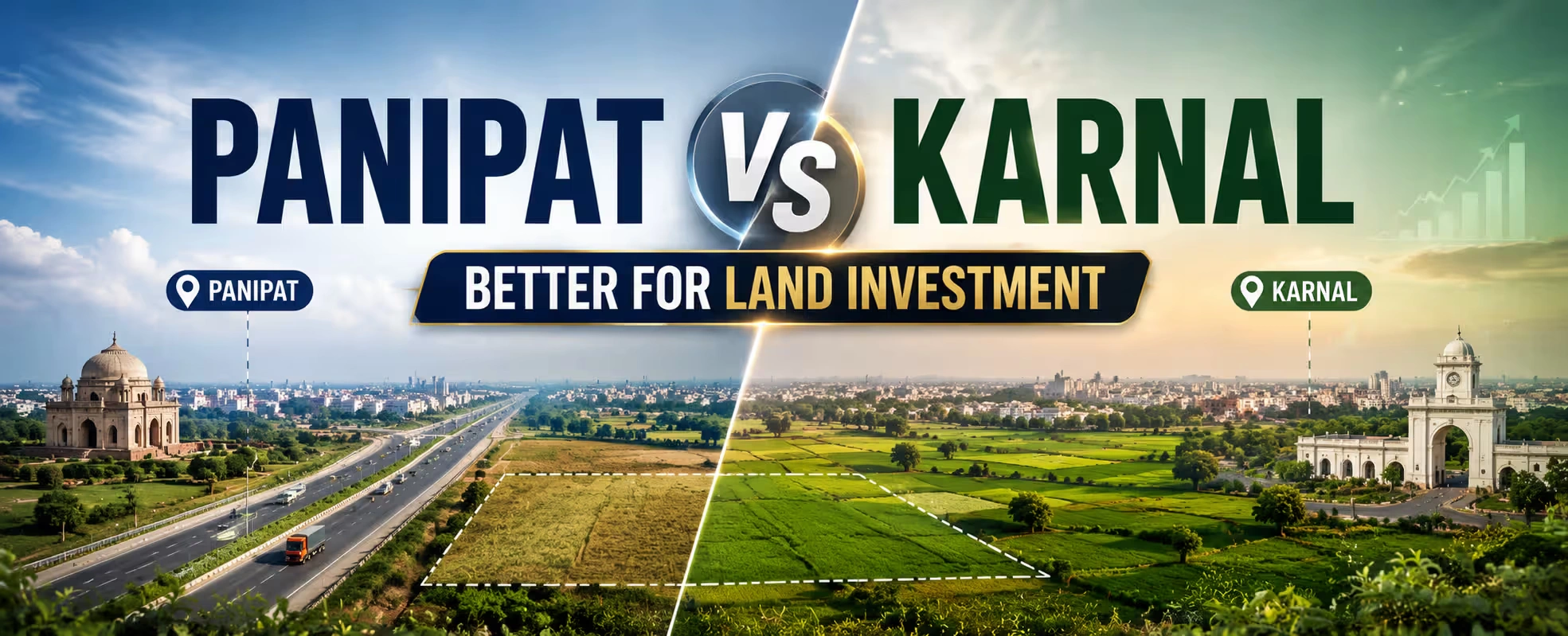Panipat vs Karnal: Which is Better for Land Investment in 2026?