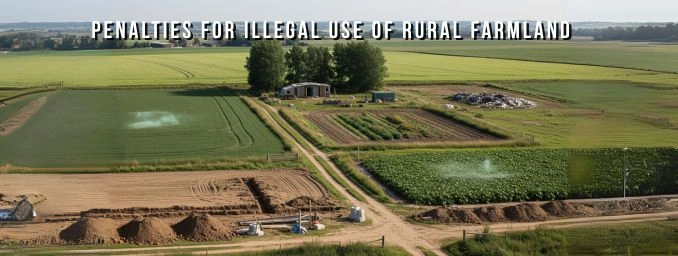 What Are the Penalties for Illegal Use of Rural Farmland?