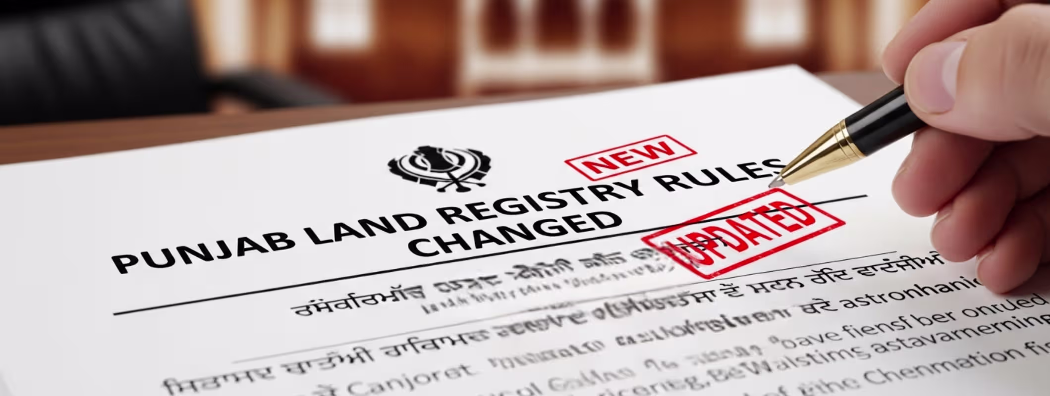 Punjab Land Registry Rules Changed: What It Means for Buyers in Amritsar (2026 Update)