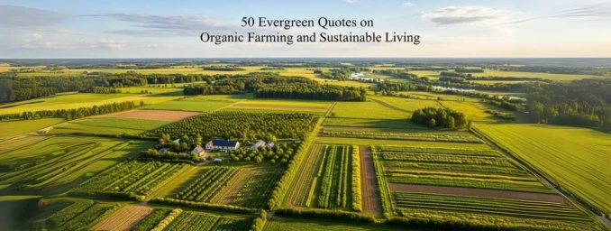 50 Evergreen Quotes on Organic Farming and Sustainable Living