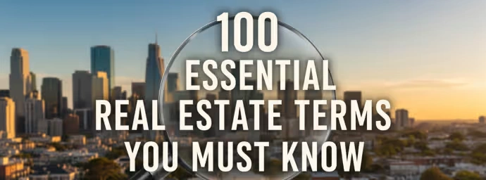 100 Essential Real Estate Terms You Must Know