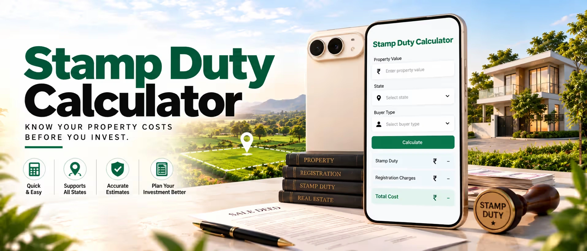 Stamp Duty Calculator: Cost of Buying Land in Madhya Pradesh