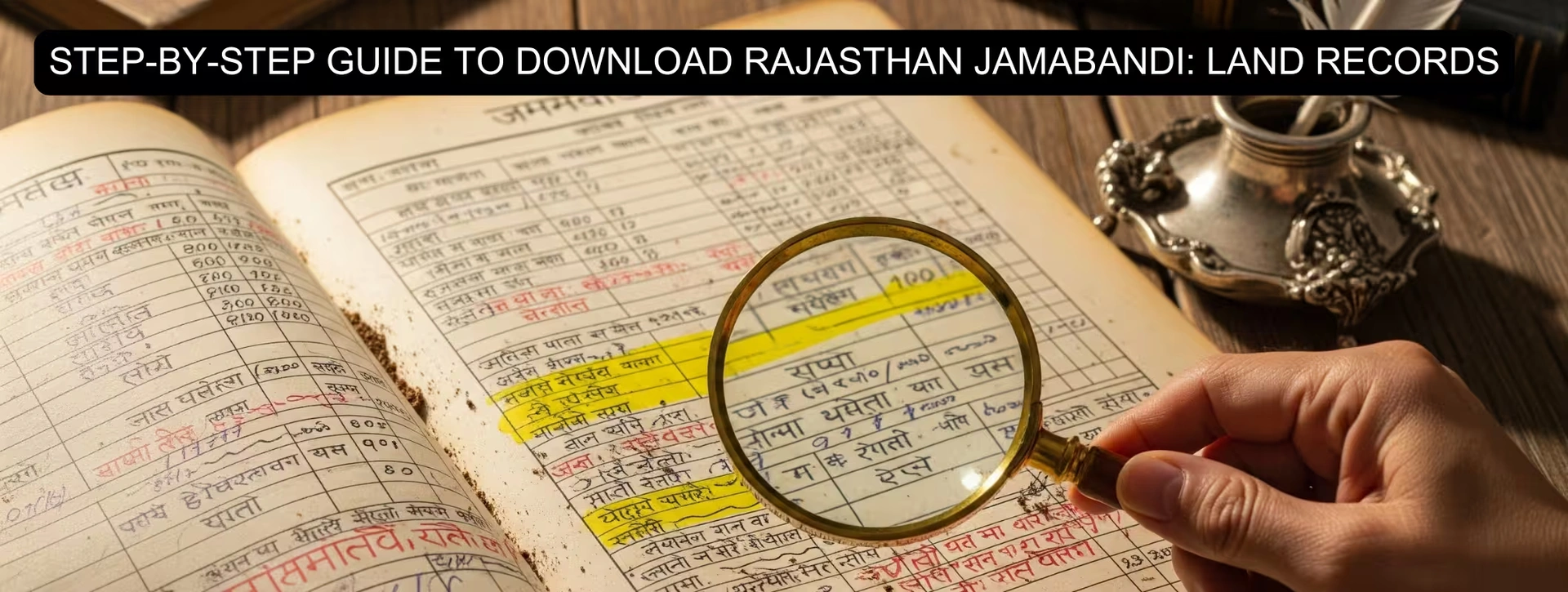 Step-by-Step Guide to Download Rajasthan Jamabandi: Land Records