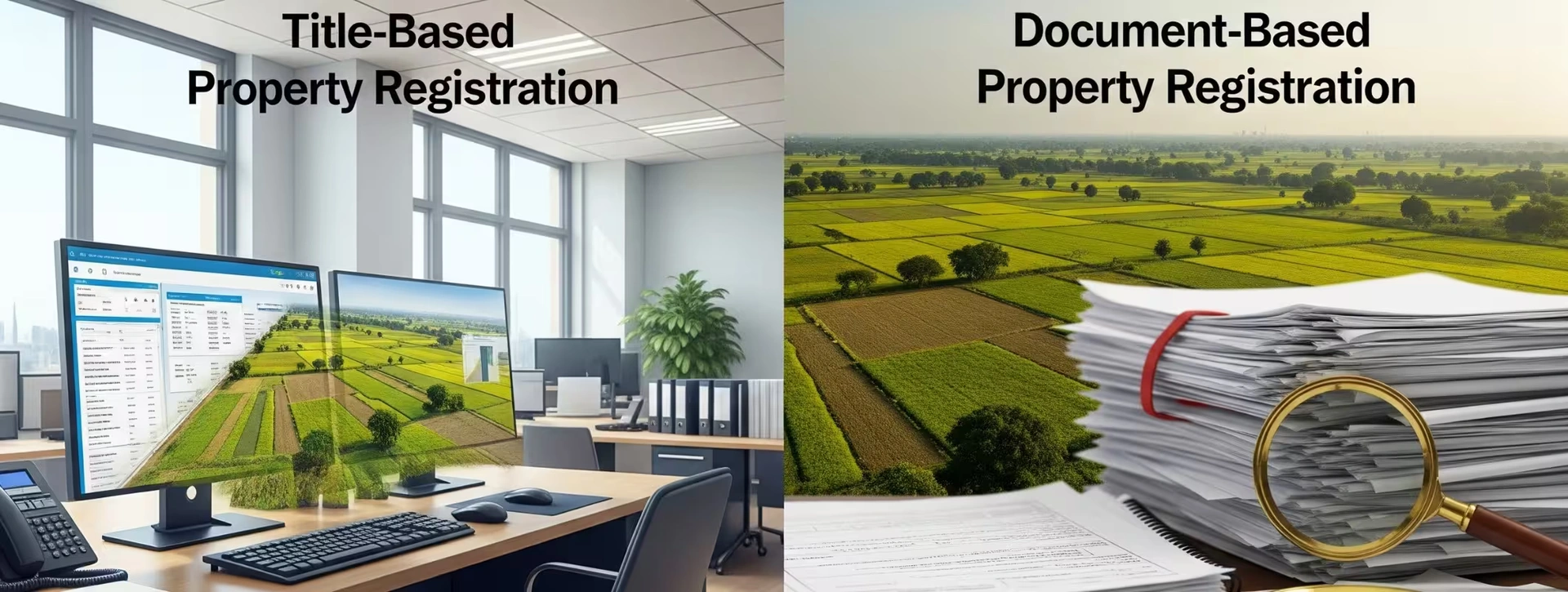 Title-Based vs Document-Based Property Registration in Uttar Pradesh (UP)