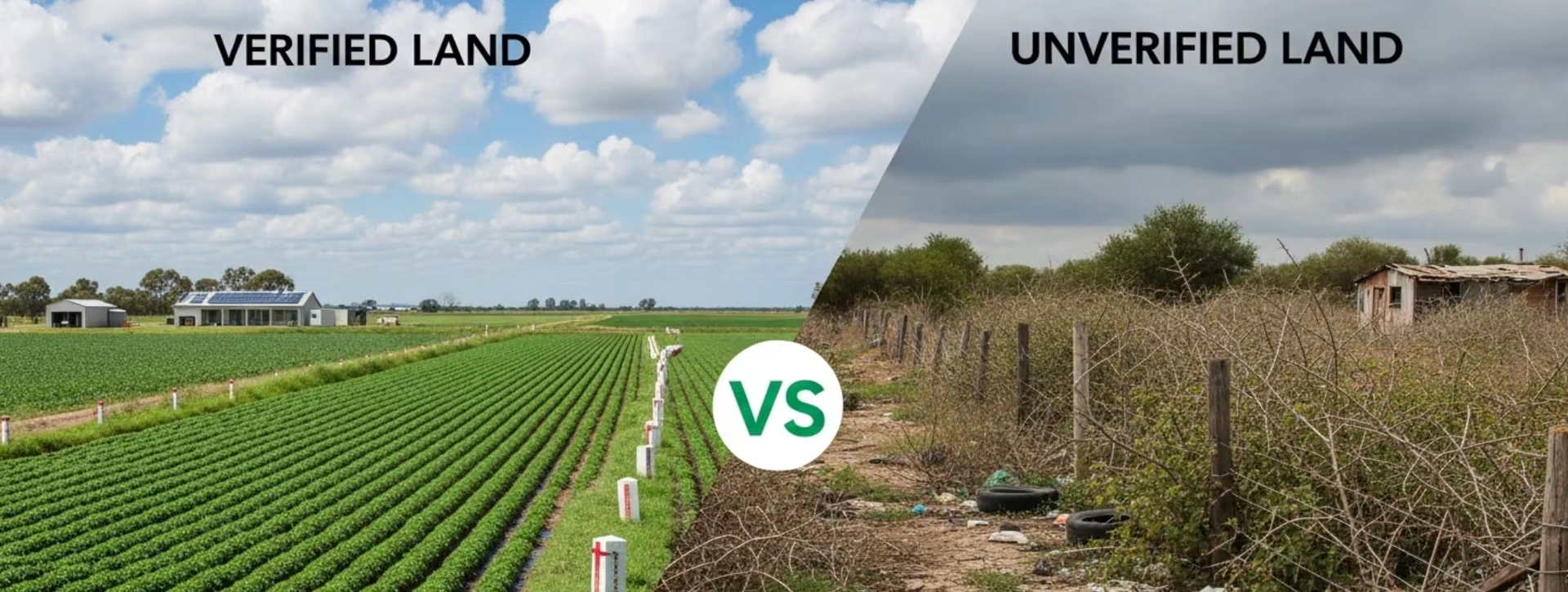 Verified Land vs Unverified Land: How to Decide