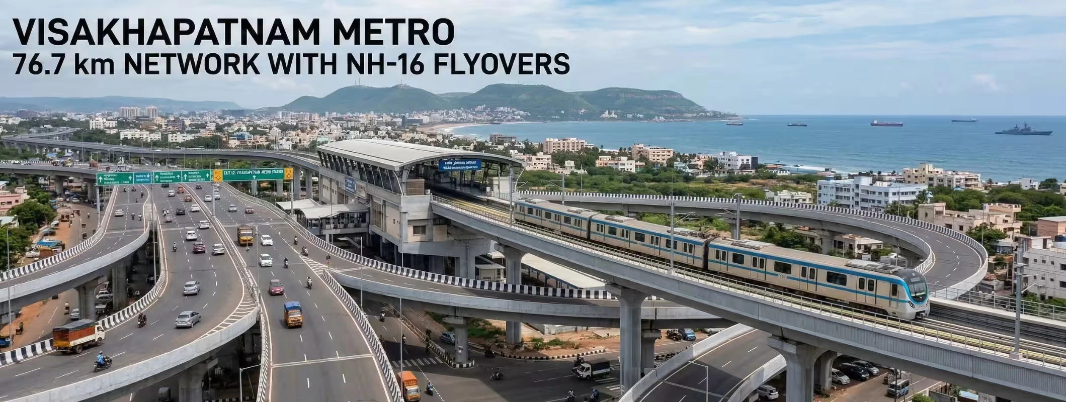 visakhapatnam metro update