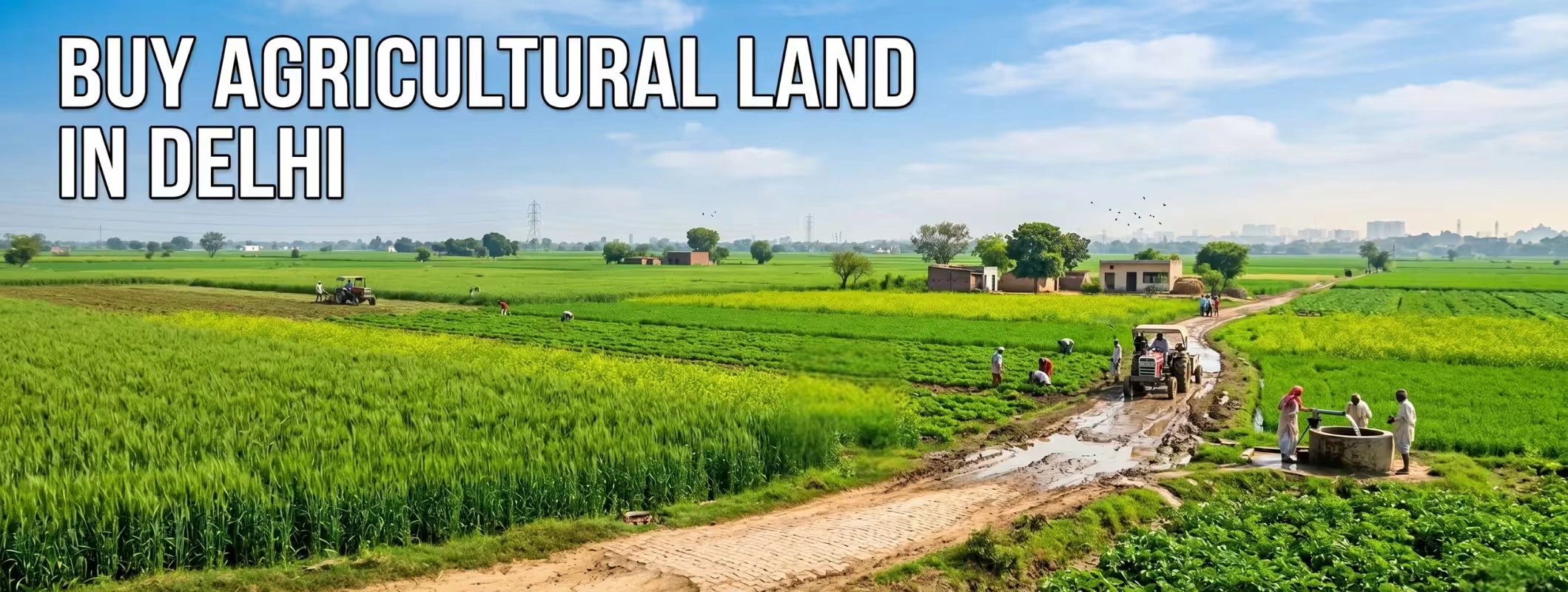 buy agricultural land in Delhi