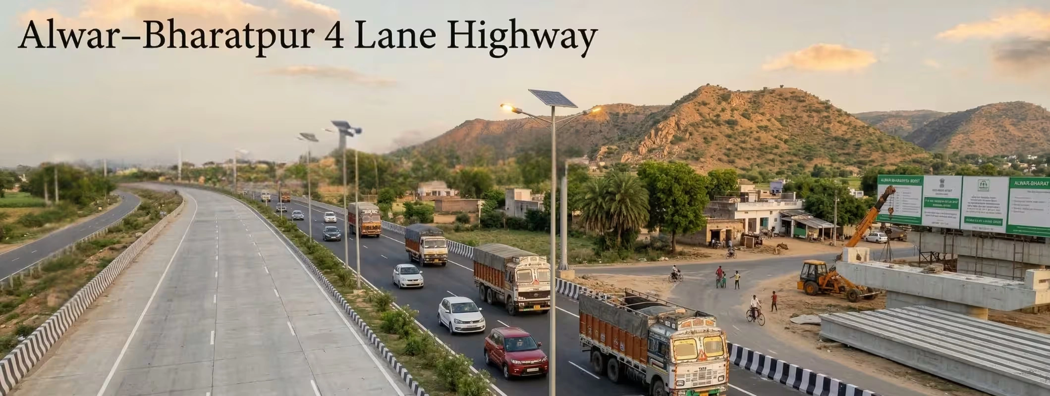 alwar bharatpur 4 lane highway