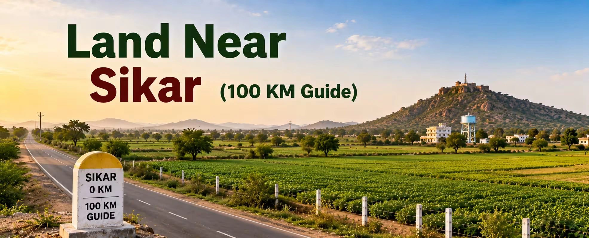 Land Within 100 KM of Sikar