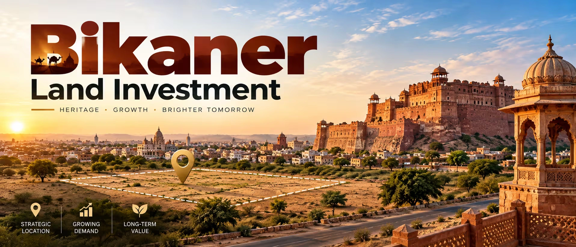 Bikaner Land Investment: Best Areas, Prices & Future Growth