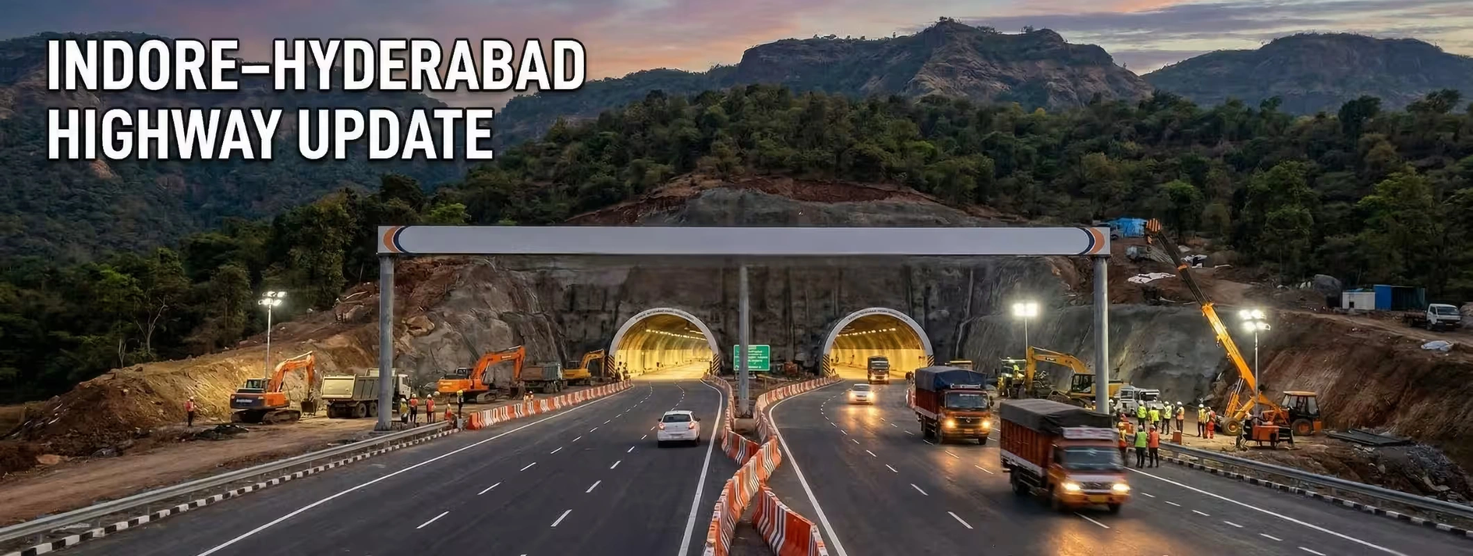 indore hyderabad highway update