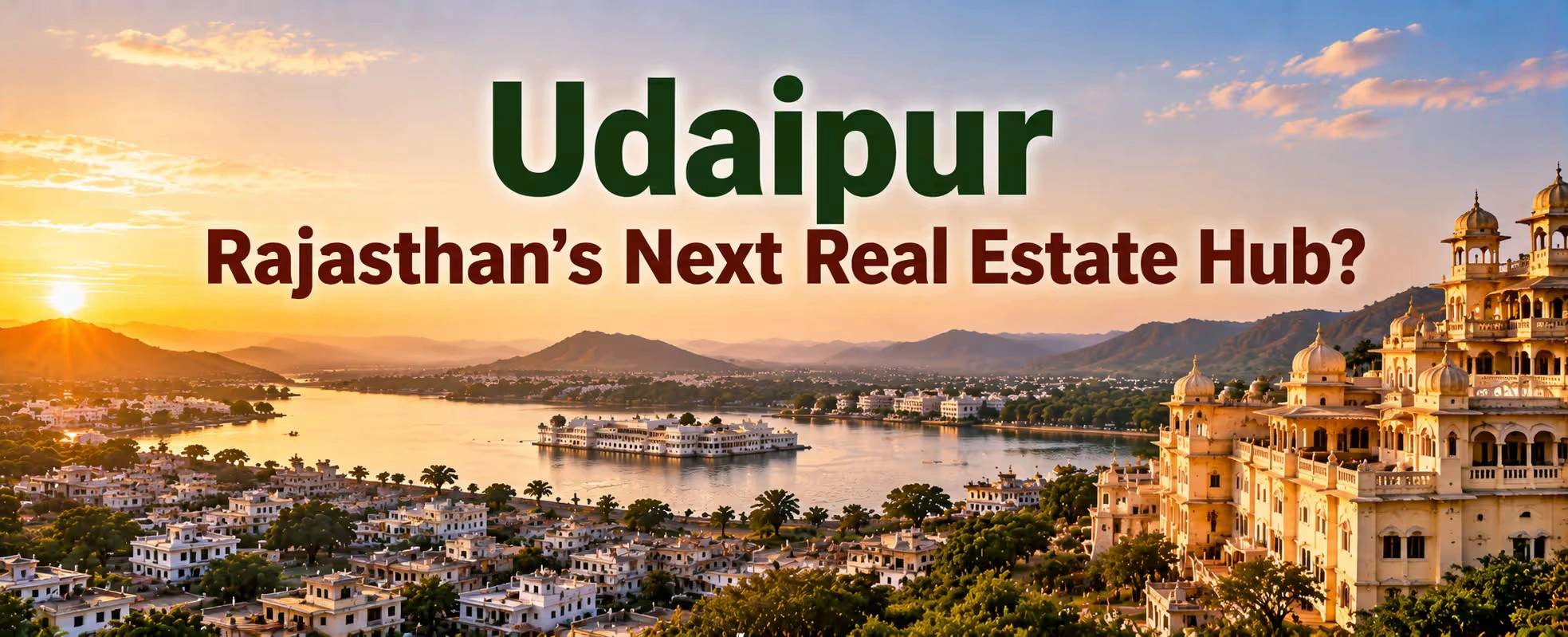 Is Udaipur the Next Big Real Estate Destination in Rajasthan?