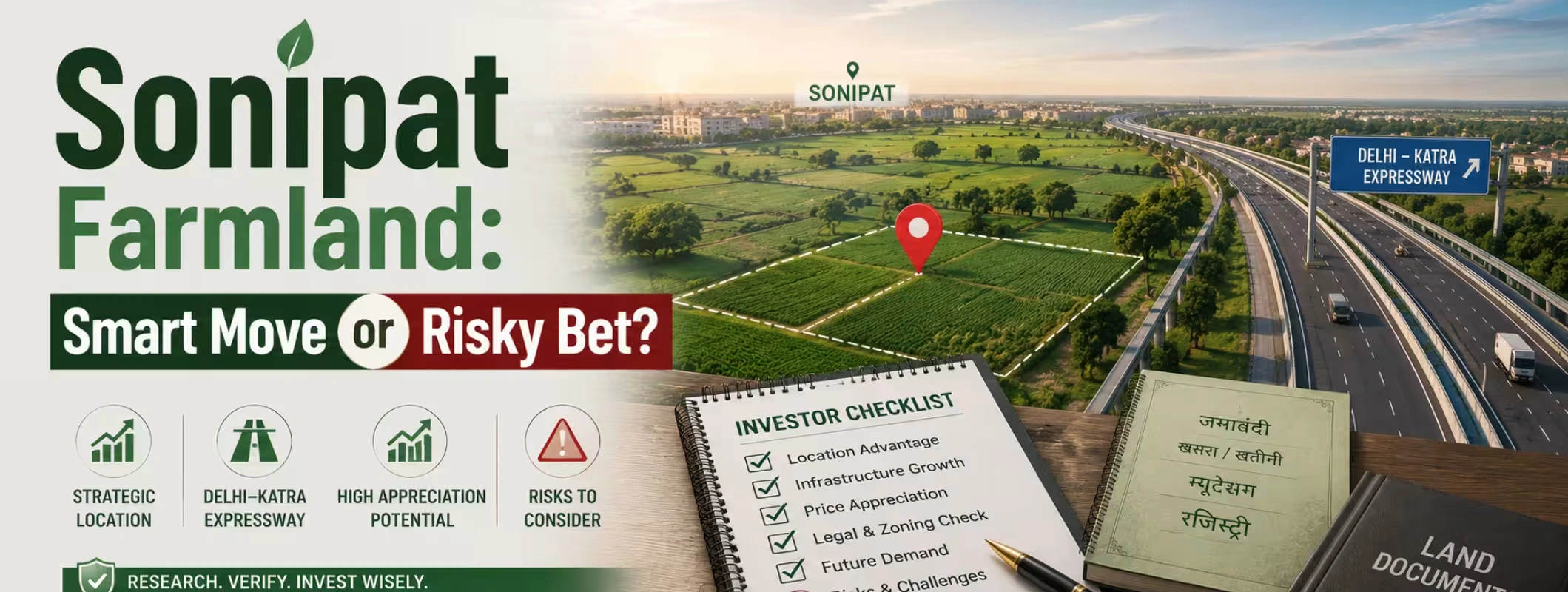 Buying Farmland in Sonipat