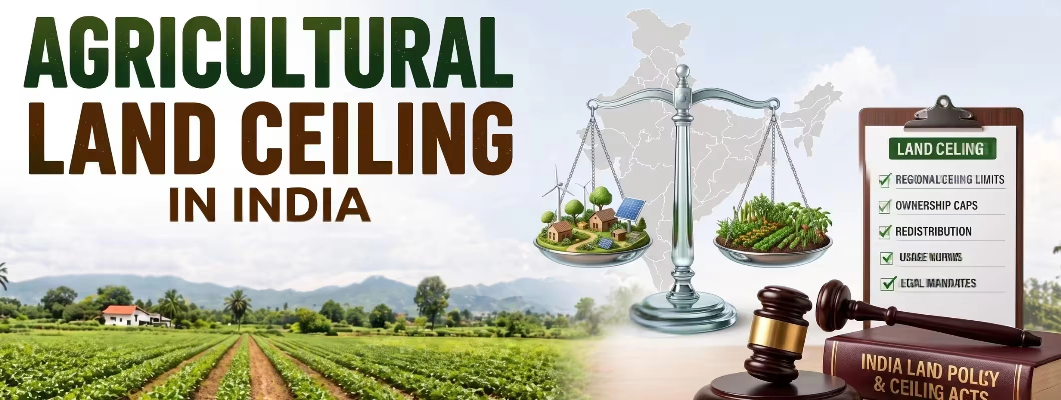 Agricultural Land Ceiling in India