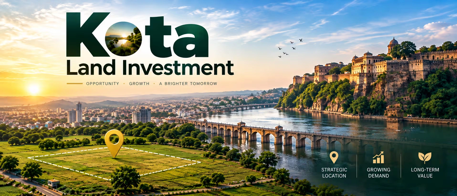 Kota Land Investment Best Areas, Prices & Future Growth