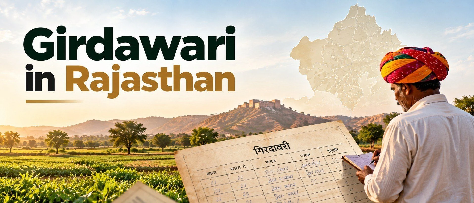 Girdawari in Rajasthan
