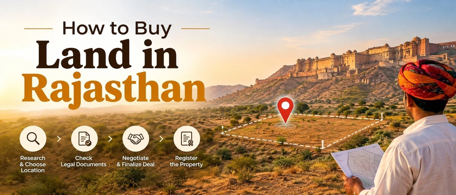 How to Buy Land in Rajasthan