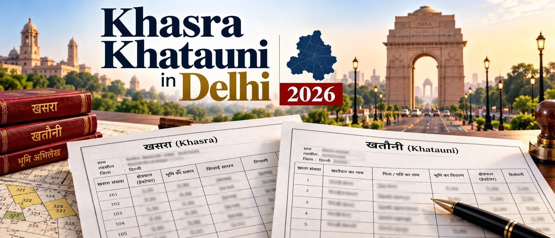 Khasra Khatauni Delhi